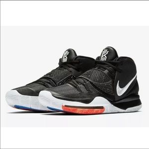 NWOT Nike Kyrie 6 Jet Black Basketball Sneakers